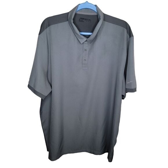 Nike Golf Dri-fit Subaru gray polo shirt size XXL - Picture 1 of 6